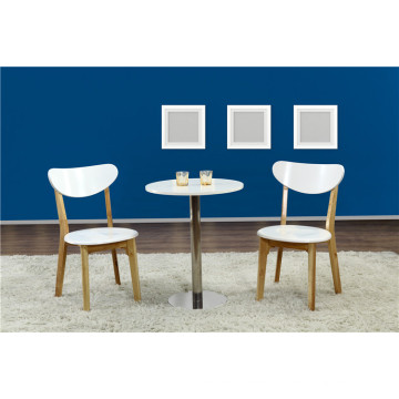 Foshan Factory Modern Cafe Table Set with Chairs (FOH-BCA40)